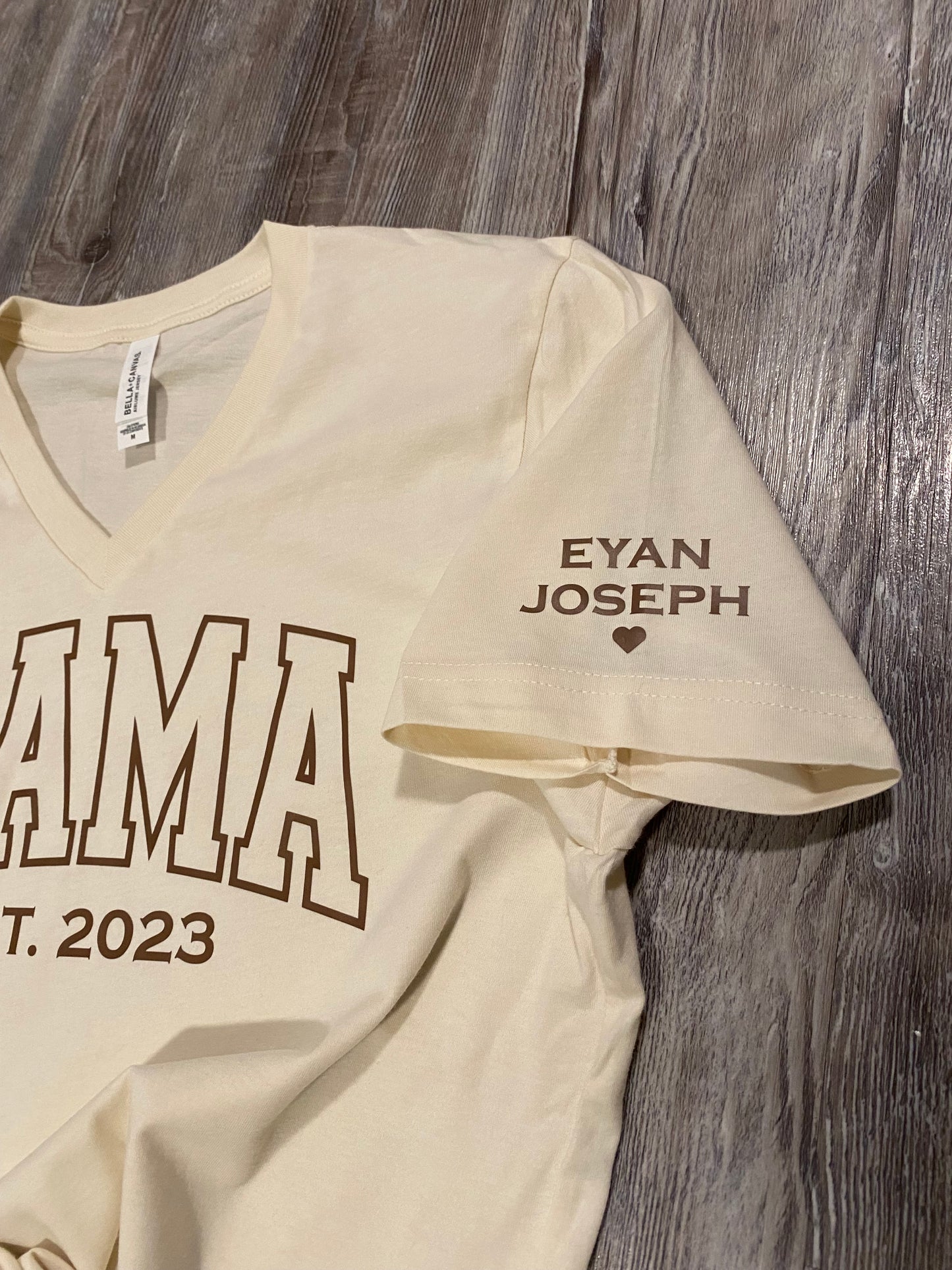 Custom Mama Est. T-Shirt