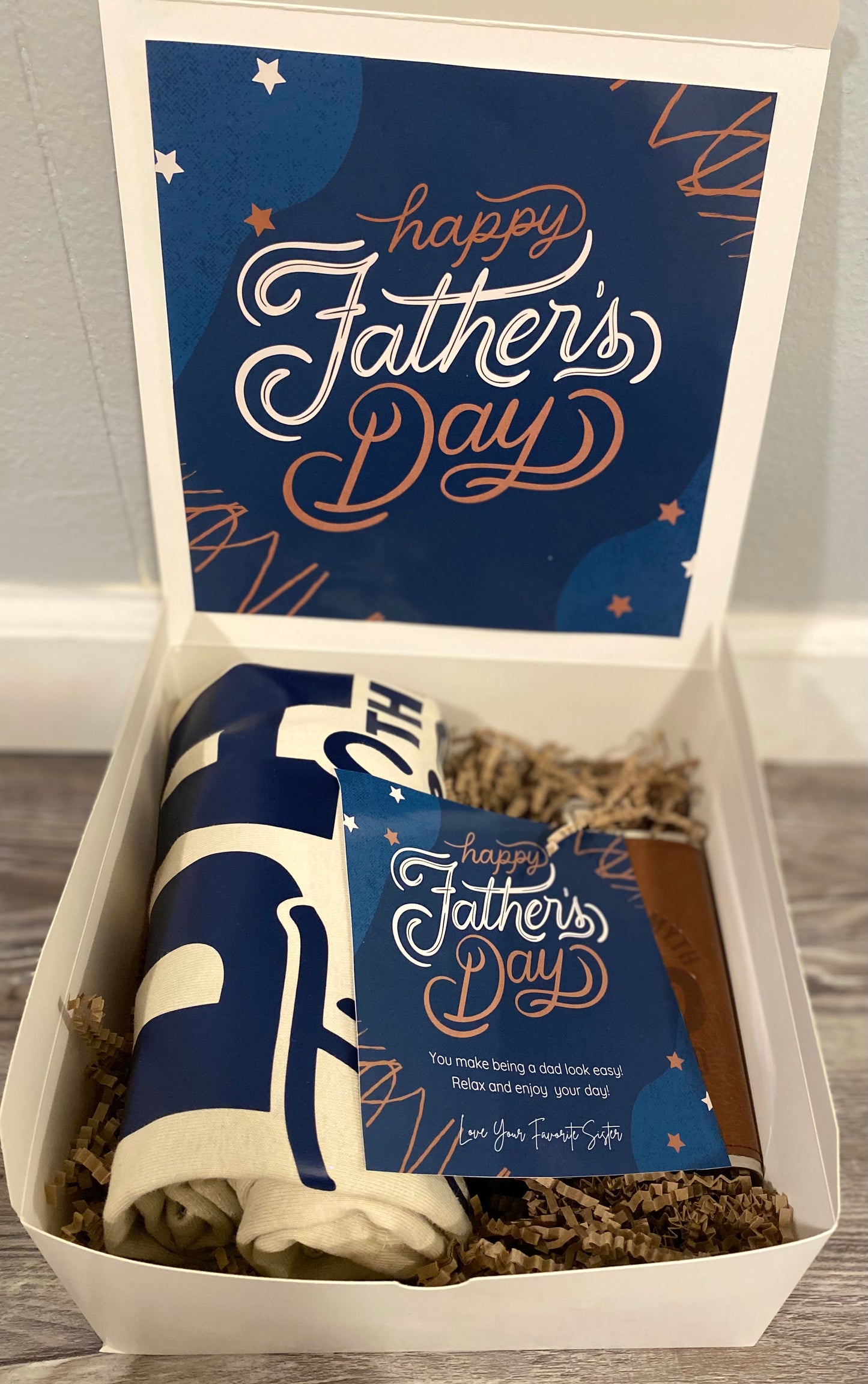 Personalized Father's Day Gift Box