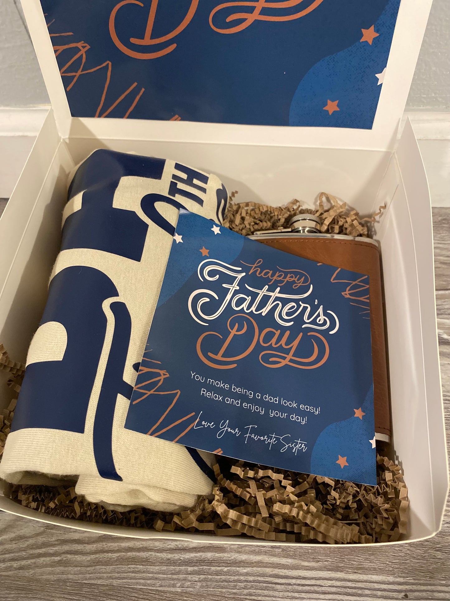 Personalized Father's Day Gift Box