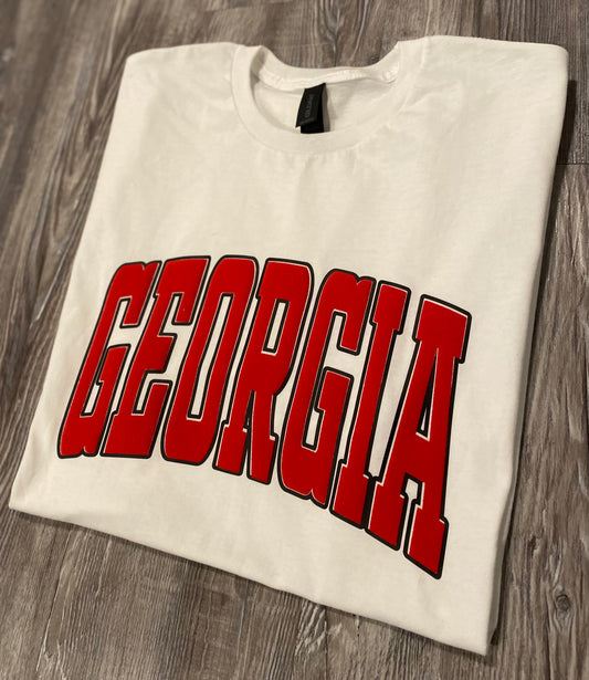 Georgia Puff Outline T-Shirt