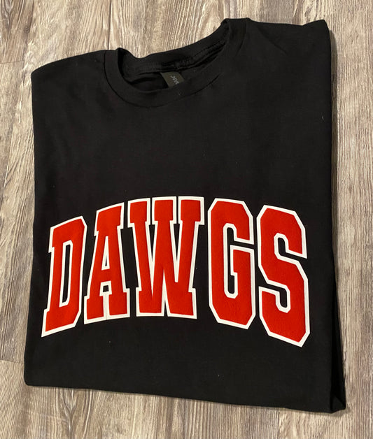 Dawgs Puff Outline T-Shirt