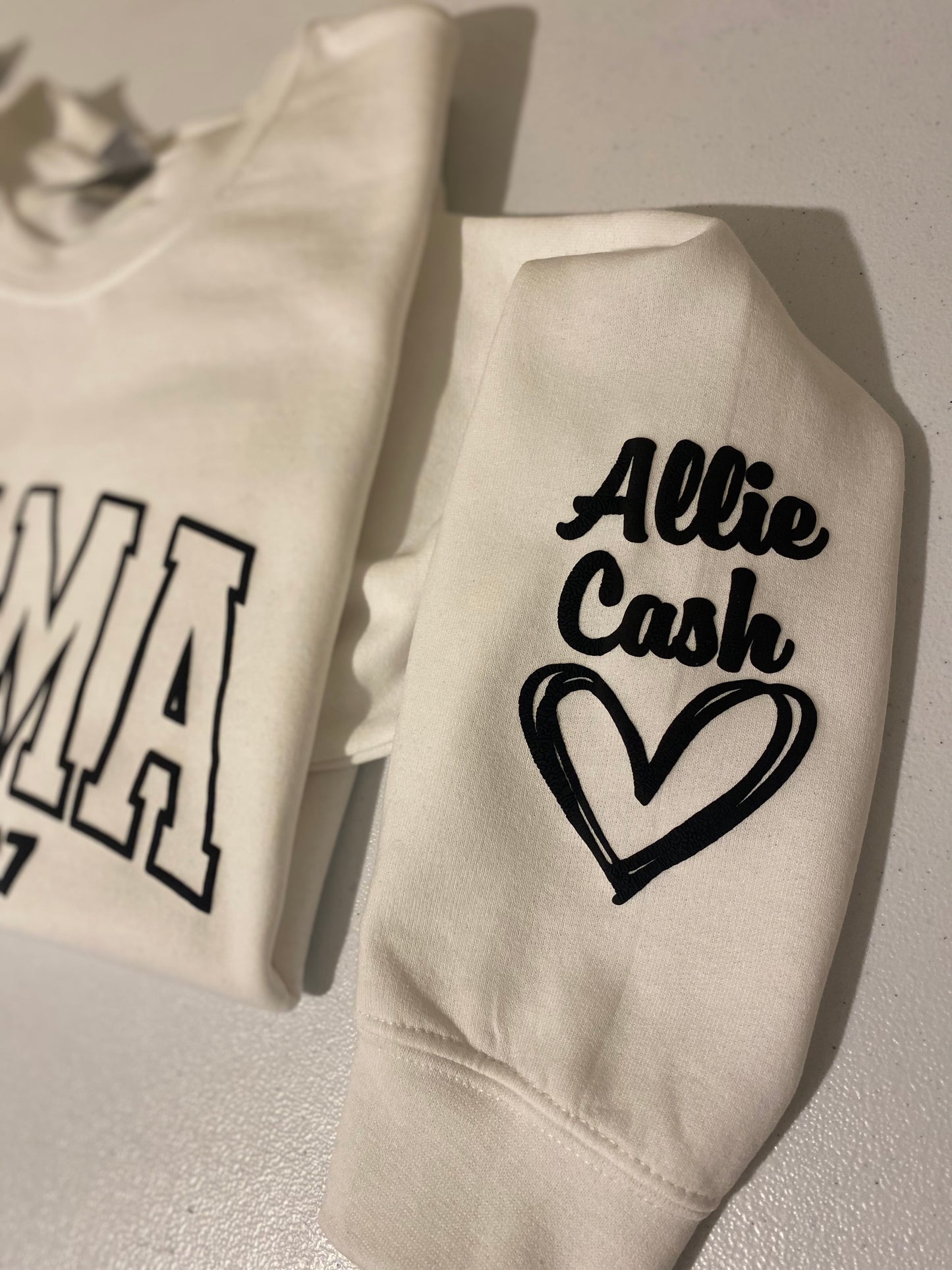 Custom Mama Est. Sweatshirt