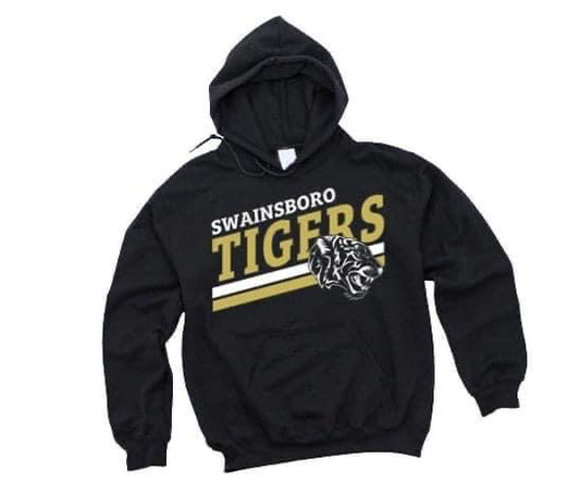 Swainsboro Tigers Stripe Out Hoodie