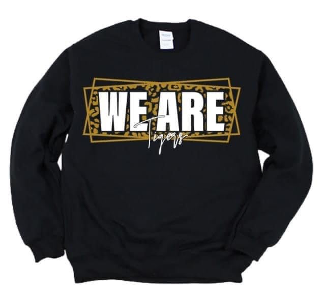 We are Tigers Leopard Sweatshirt