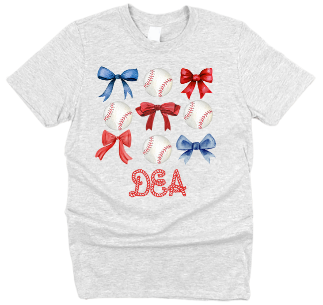 Eagles Bows and Baseball T-Shirt