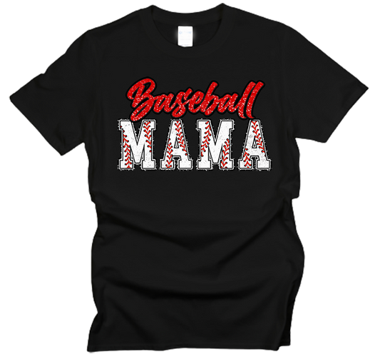 Baseball Mama Laces T-Shirt