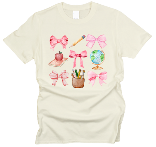 Teachers and Bows Teacher Appreciation T-Shirt