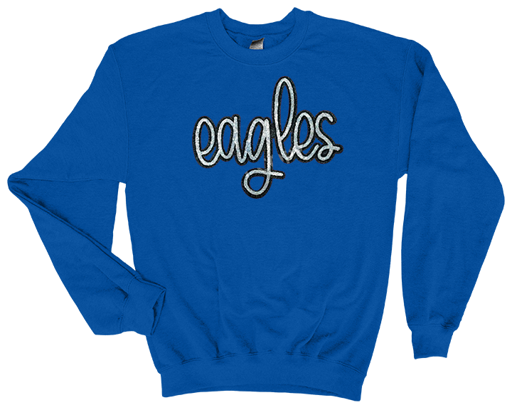 Eagles Sequin Patch Sweatshirt