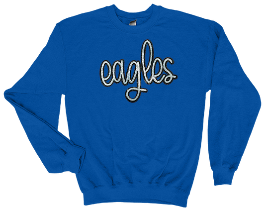 Eagles Sequin Patch Sweatshirt