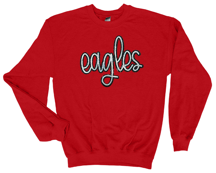 Eagles Sequin Patch Sweatshirt