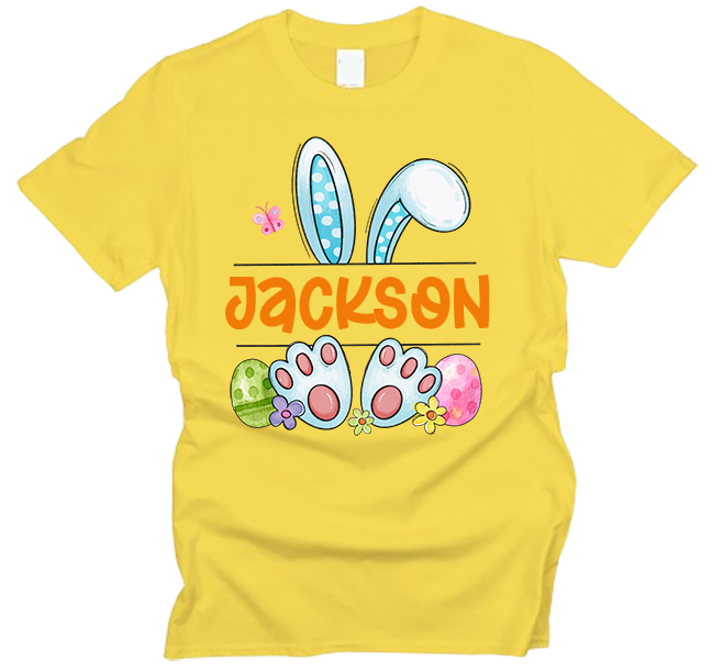 Personalized Easter Bunny T-Shirt