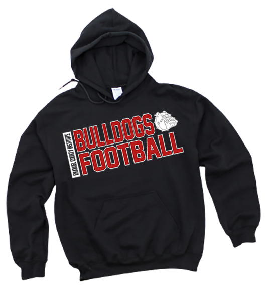 ECI Bulldogs Football Growl Sweatshirt - Hoodie