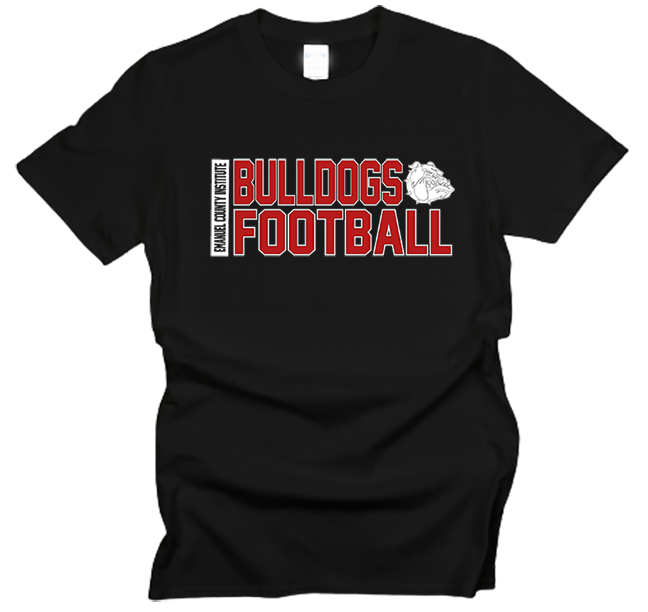 ECI Bulldogs Football Growl Sweatshirt - Hoodie