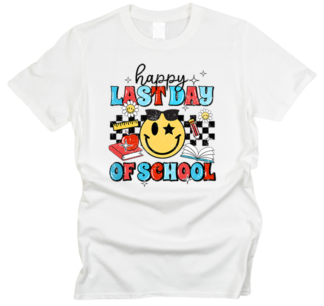 Happy Last Day of School Retro T-Shirt