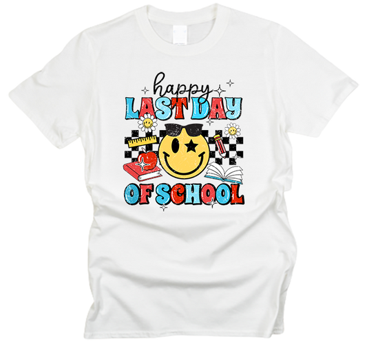 Happy Last Day of School Retro T-Shirt