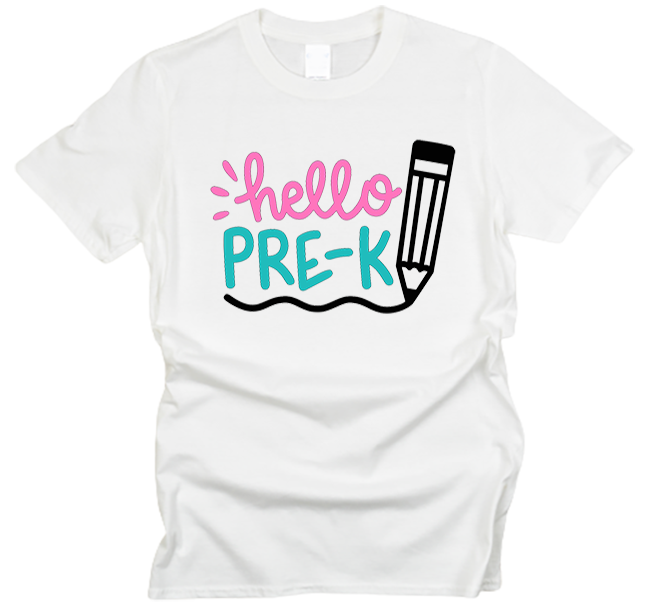 Hello First Day of School T-Shirt