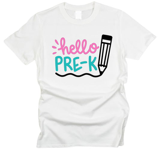 Hello First Day of School T-Shirt