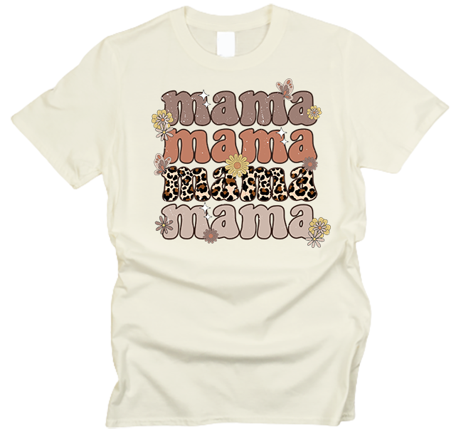 Mama Quad Leopard T-Shirt