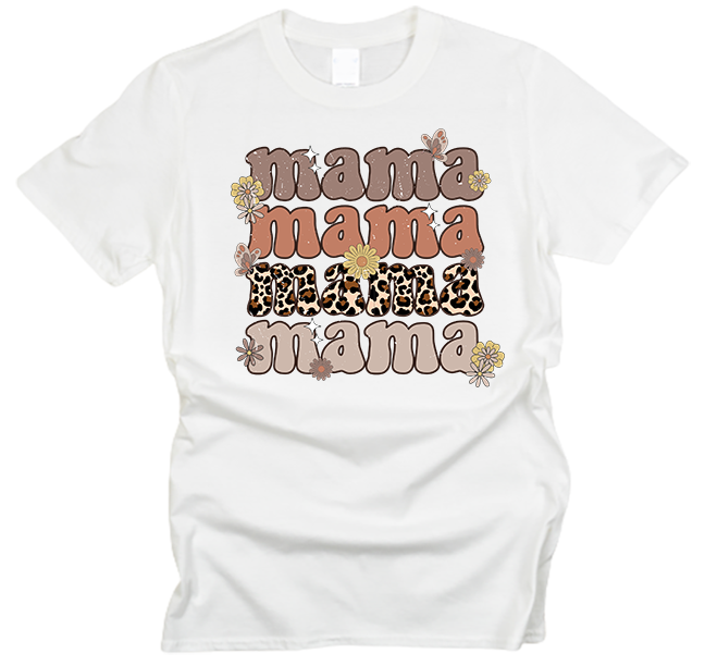 Mama Quad Leopard T-Shirt