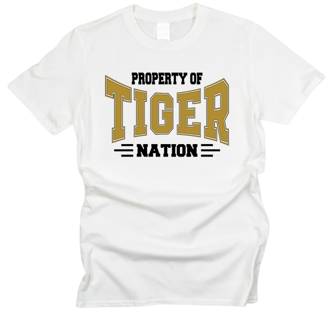 Property of Tiger Nation T-Shirt