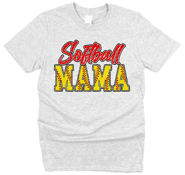 Softball Mama Laces T-Shirt