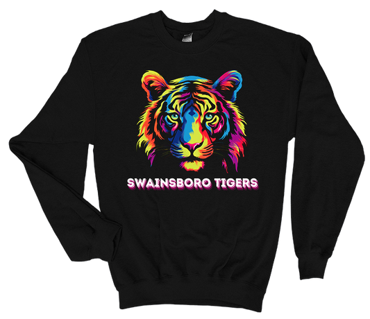 Swainsboro Tigers Neon Tiger Sweatshirt