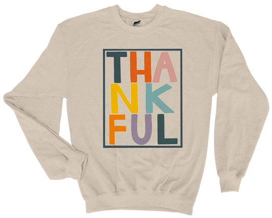 Thankful Multi-Color Sweatshirt