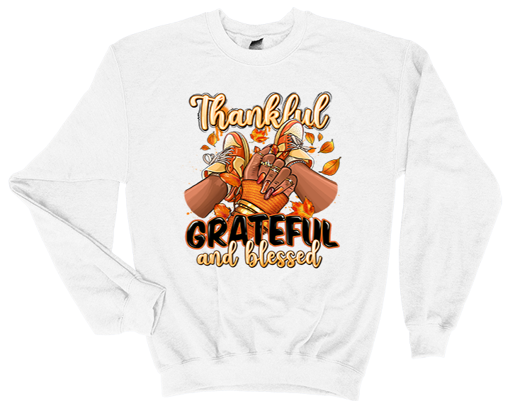 Thankful, Grateful, Blessed Sweatshirt