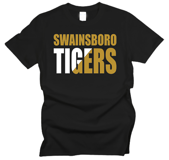 Swainsboro Tigers Color Block T-Shirt