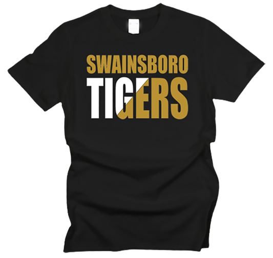 Swainsboro Tigers Color Block T-Shirt