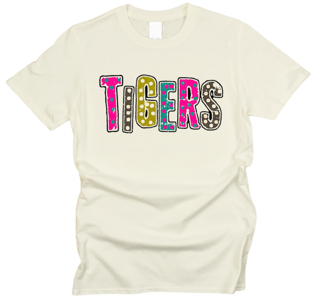 Tigers Neon Marquee T-Shirt