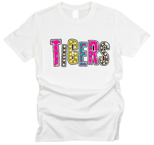 Tigers Neon Marquee T-Shirt