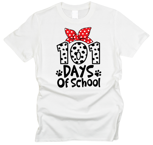 100 Days of School "101" Dalmatians T-Shirt