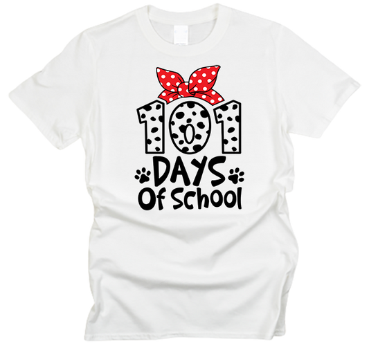 100 Days of School "101" Dalmatians T-Shirt