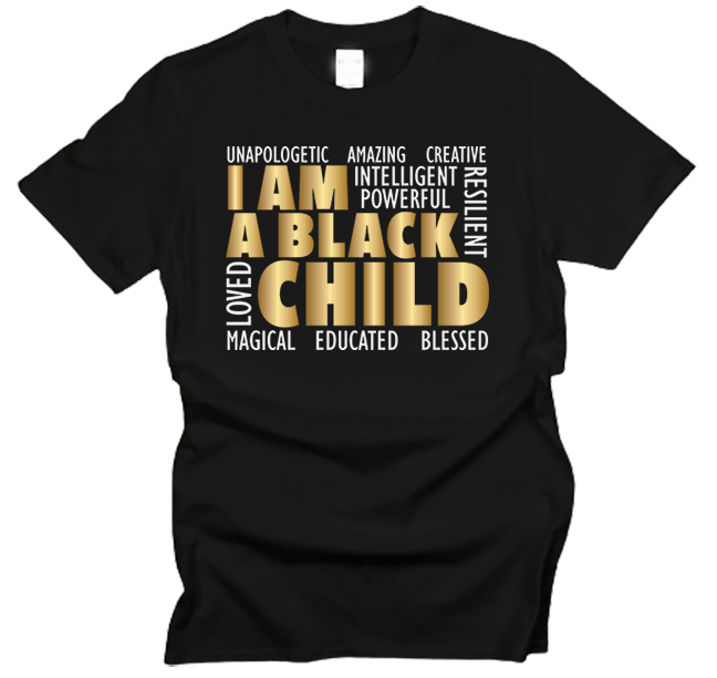 I Am A Black Child Youth T-Shirt