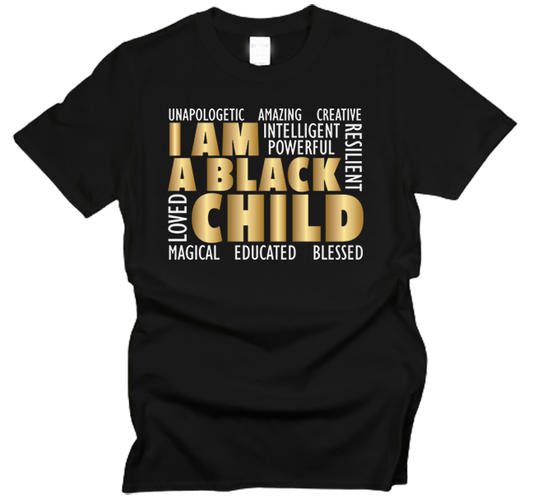 I Am A Black Child Youth T-Shirt