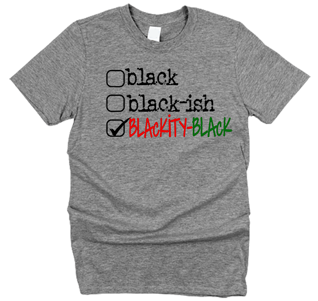 Black, Blackish, Blackity Black T-Shirt