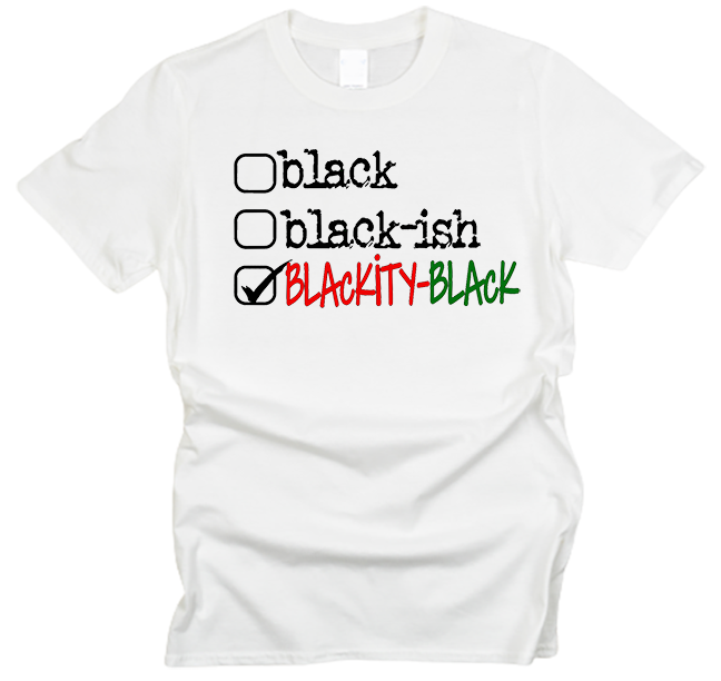 Black, Blackish, Blackity Black T-Shirt