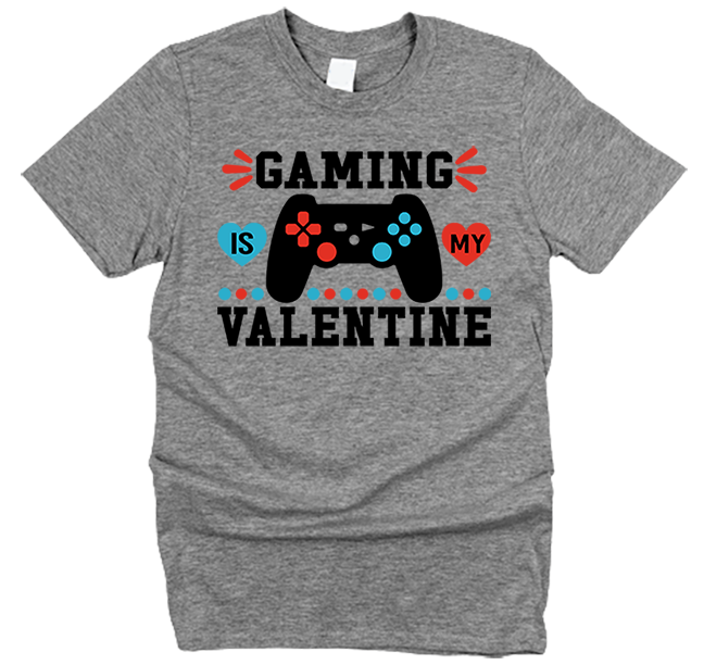 Valentine's Day Gaming is My Valentine Youth T-Shirt