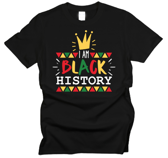 I Am Black History Youth T-Shirt