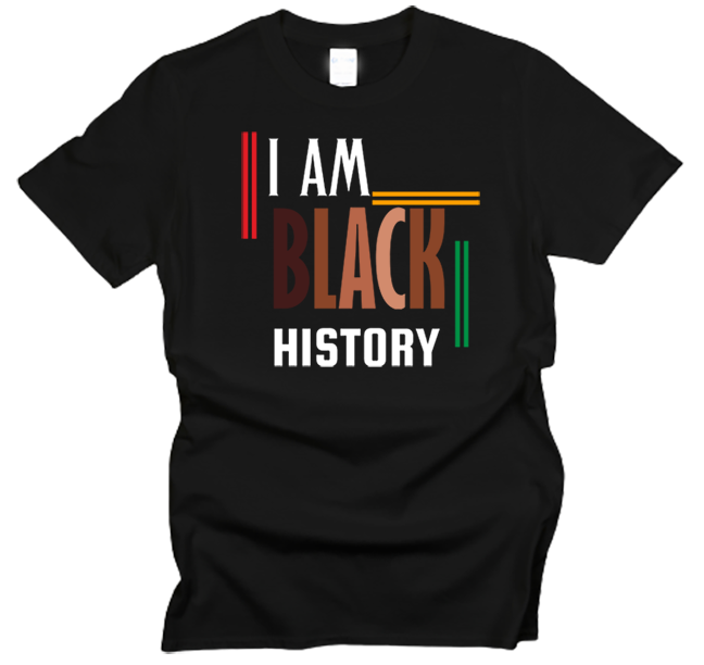 I Am Black History Melanin Youth T-Shirt