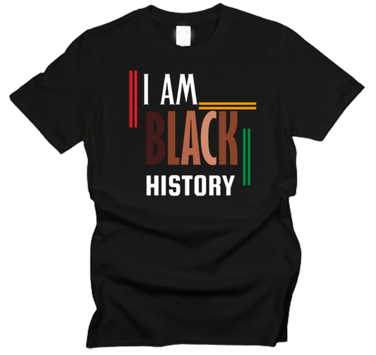 I Am Black History Melanin Youth T-Shirt