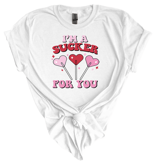 Valentine's Day I'm a Sucker for You T-Shirt