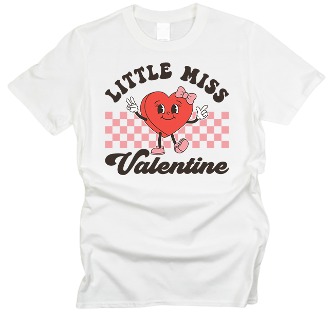 Valentine's Day Little Miss Valentine Youth T-Shirt