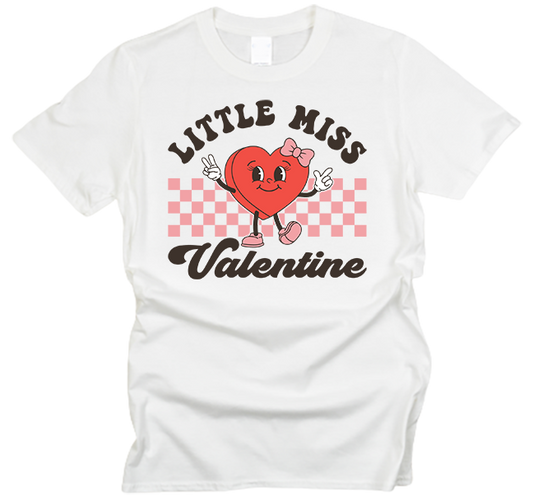 Valentine's Day Little Miss Valentine Youth T-Shirt