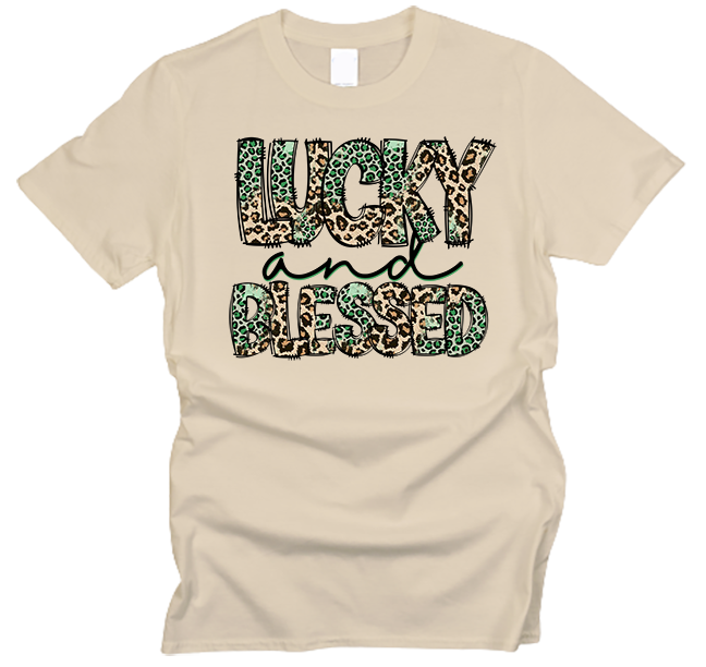 Lucky and Blessed St. Patrick's Day T-Shirt