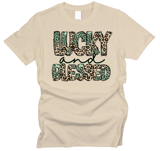 Lucky and Blessed St. Patrick's Day T-Shirt