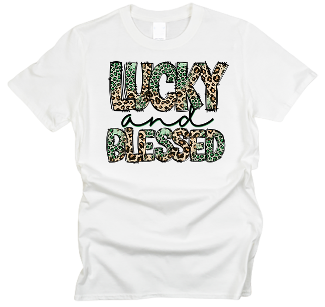 Lucky and Blessed St. Patrick's Day T-Shirt