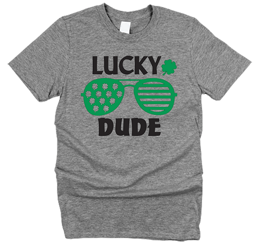 Lucky Dude Sunglasses Youth T-Shirt